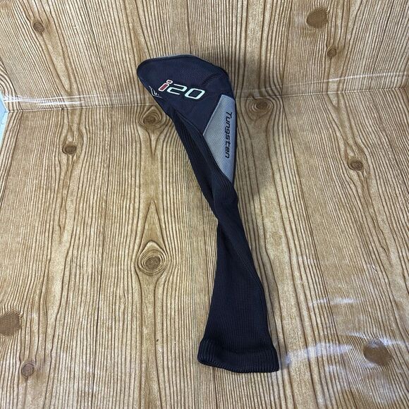 Ping i20 Tungsten Driver Golf Club Hear Cover Headcover Gold Headcover - Picture 5 of 6